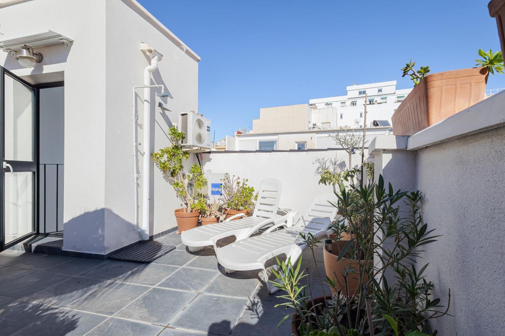 Historic Centre + Rooftop + Parking Malaga Zewnętrze zdjęcie